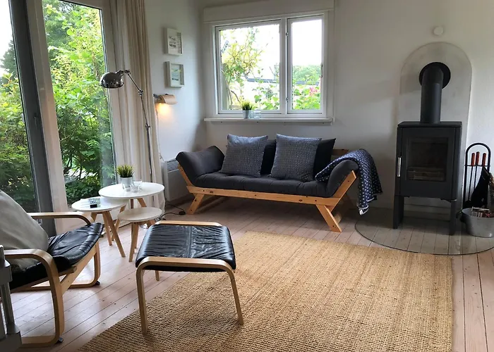 Blaue Pause - Hygge-Haeuschen Mit Garten Und Kamin * Langballig