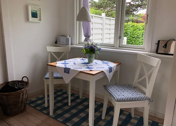 Vakantiehuis Blaue Pause - Hygge-Haeuschen Mit Garten Und Kamin