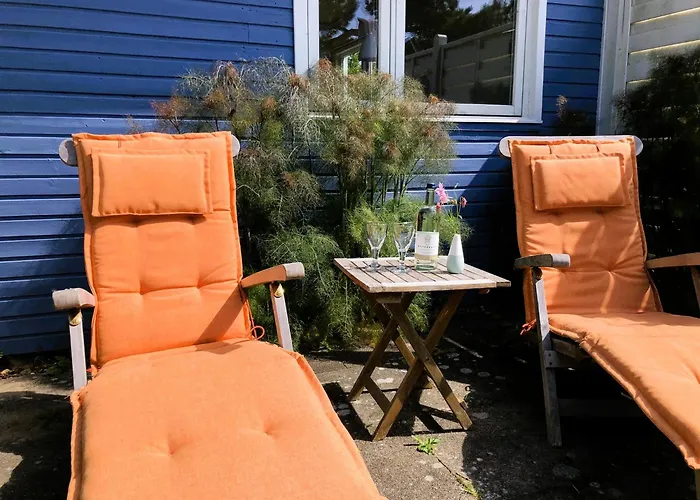 Blaue Pause - Hygge-Haeuschen Mit Garten Und Kamin Langballig